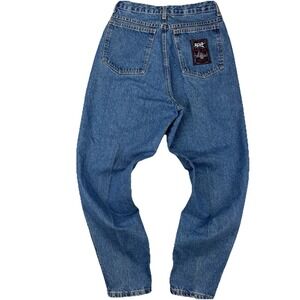 VTG 90s‎ Zena Jeans Women's 12 (26x30) High Rise Tapered Mom Baggy Fit USA